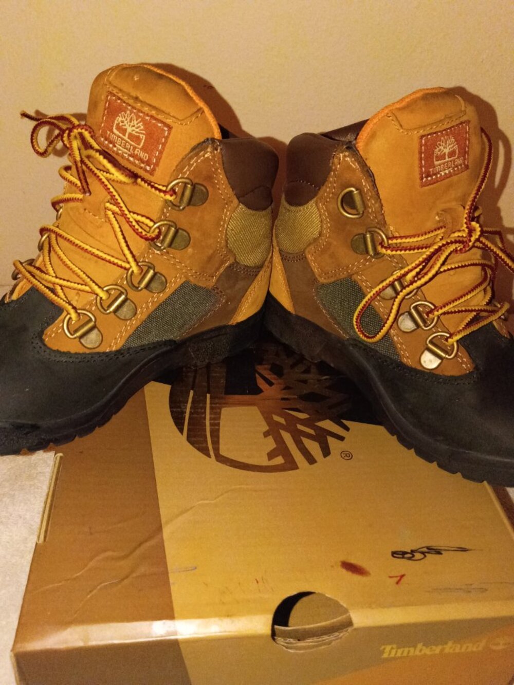 Size 11 boy Timberland boots